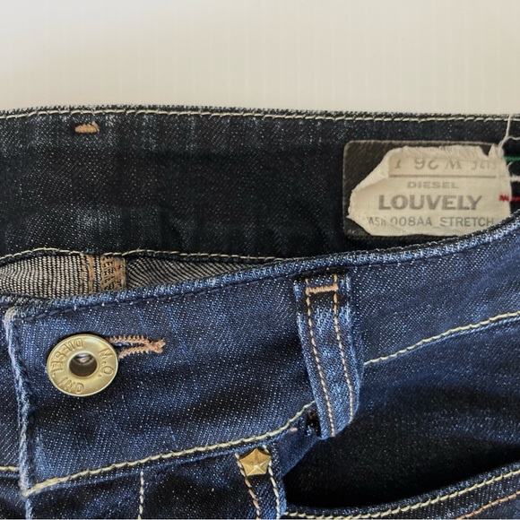 Diesel Louvely jeans size 26. - Picture 5 of 6